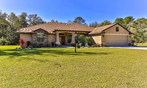 A picture containing grass, outdoor, sky, house  Description automatically generated
